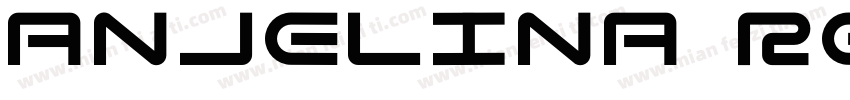 Anjelina Regular字体转换